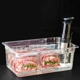 Maxbell Anti Float Stainless Foldable Sous Vide Rack Accessory 5 Adjustable Dividers