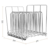 Maxbell Anti Float Stainless Foldable Sous Vide Rack Accessory 5 Adjustable Dividers