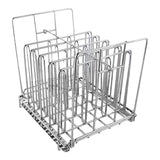 Maxbell Anti Float Stainless Foldable Sous Vide Rack Accessory 5 Adjustable Dividers