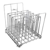 Maxbell Anti Float Stainless Foldable Sous Vide Rack Accessory 5 Adjustable Dividers