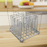 Maxbell Anti Float Stainless Foldable Sous Vide Rack Accessory 5 Adjustable Dividers