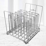 Maxbell Anti Float Stainless Foldable Sous Vide Rack Accessory 5 Adjustable Dividers
