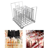 Maxbell Anti Float Stainless Foldable Sous Vide Rack Accessory 5 Adjustable Dividers