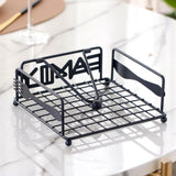 Maxbell Tissue Dispenser with Weighted Arm Hotel Farmhouse Cards Towel Napkin Holder