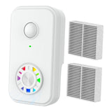 Maxbell Air Purifier Removes Dander Quiet Purify Smell for Garage Toilet Living Room White