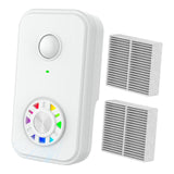 Maxbell Air Purifier Removes Dander Quiet Purify Smell for Garage Toilet Living Room White
