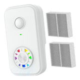 Maxbell Air Purifier Removes Dander Quiet Purify Smell for Garage Toilet Living Room White