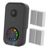 Maxbell Air Purifier Removes Dander Quiet Purify Smell for Garage Toilet Living Room Black