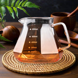 Maxbell Pour over Glass Coffeemaker Drip Coffee Maker for Camping Cafes Home