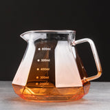 Maxbell Pour over Glass Coffeemaker Drip Coffee Maker for Camping Cafes Home