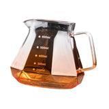 Maxbell Pour over Glass Coffeemaker Drip Coffee Maker for Camping Cafes Home
