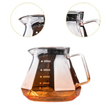 Maxbell Pour over Glass Coffeemaker Drip Coffee Maker for Camping Cafes Home