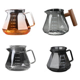 Maxbell Pour over Glass Coffeemaker Drip Coffee Maker for Camping Cafes Home
