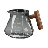 Maxbell Pour over Glass Coffeemaker Drip Coffee Maker for Camping Cafes Home