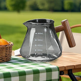 Maxbell Pour over Glass Coffeemaker Drip Coffee Maker for Camping Cafes Home