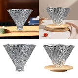 Maxbell Coffee Dripper Drip Coffee Maker Funnel for Pourover Coffee Enthusiasts Home Filter Cup