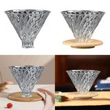Maxbell Coffee Dripper Drip Coffee Maker Funnel for Pourover Coffee Enthusiasts Home Filter Cup