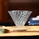 Maxbell Coffee Dripper Drip Coffee Maker Funnel for Pourover Coffee Enthusiasts Home Filter Cup with Base