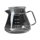 Maxbell Pour over Glass Coffeemaker Drip Coffee Maker for Camping Cafes Home