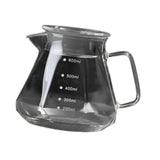 Maxbell Pour over Glass Coffeemaker Drip Coffee Maker for Camping Cafes Home