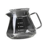 Maxbell Pour over Glass Coffeemaker Drip Coffee Maker for Camping Cafes Home