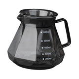 Maxbell Pour over Glass Coffeemaker Drip Coffee Maker for Camping Cafes Home