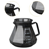 Maxbell Pour over Glass Coffeemaker Drip Coffee Maker for Camping Cafes Home