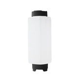 Maxbell Sauce Squeeze Bottle Visible 720ml Squirt Bottle for Sauce Seasoning Mustard black caps