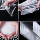 Maxbell 100 Pieces Vacuum Storage Seal Bag Clear Leakproof for Meats Food