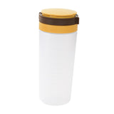 Maxbell Condiment Shaker Reusable Powder Sugar Shaker for Party Pepper Powder Picnic yellow brown