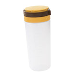 Maxbell Condiment Shaker Reusable Powder Sugar Shaker for Party Pepper Powder Picnic yellow brown