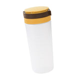 Maxbell Condiment Shaker Reusable Powder Sugar Shaker for Party Pepper Powder Picnic yellow brown