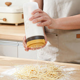 Maxbell Condiment Shaker Reusable Powder Sugar Shaker for Party Pepper Powder Picnic yellow brown