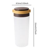 Maxbell Condiment Shaker Reusable Powder Sugar Shaker for Party Pepper Powder Picnic brown yellow