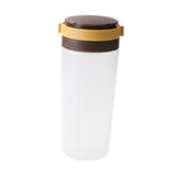 Maxbell Condiment Shaker Reusable Powder Sugar Shaker for Party Pepper Powder Picnic brown yellow