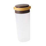 Maxbell Condiment Shaker Reusable Powder Sugar Shaker for Party Pepper Powder Picnic brown yellow