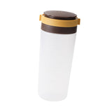 Maxbell Condiment Shaker Reusable Powder Sugar Shaker for Party Pepper Powder Picnic brown yellow