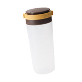 Maxbell Condiment Shaker Reusable Powder Sugar Shaker for Party Pepper Powder Picnic brown yellow