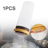 Maxbell Condiment Shaker Reusable Powder Sugar Shaker for Party Pepper Powder Picnic brown yellow