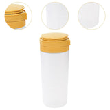 Maxbell Condiment Shaker Reusable Powder Sugar Shaker for Party Pepper Powder Picnic yellow