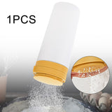 Maxbell Condiment Shaker Reusable Powder Sugar Shaker for Party Pepper Powder Picnic yellow