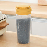 Maxbell Condiment Shaker Reusable Powder Sugar Shaker for Party Pepper Powder Picnic yellow
