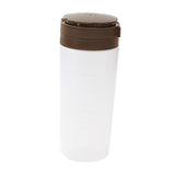 Maxbell Condiment Shaker Reusable Powder Sugar Shaker for Party Pepper Powder Picnic brown