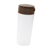 Maxbell Condiment Shaker Reusable Powder Sugar Shaker for Party Pepper Powder Picnic brown
