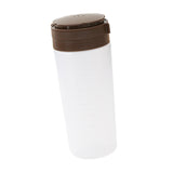 Maxbell Condiment Shaker Reusable Powder Sugar Shaker for Party Pepper Powder Picnic brown