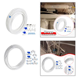 Maxbell Water Tube Connector Kit Fridge Hose Quick Connect Fittings Fridge Connector Style A