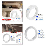 Maxbell Water Tube Connector Kit Fridge Hose Quick Connect Fittings Fridge Connector Style A