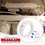 Maxbell Water Tube Connector Kit Fridge Hose Quick Connect Fittings Fridge Connector Style A