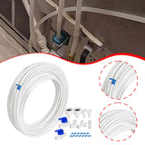 Maxbell Water Tube Connector Kit Fridge Hose Quick Connect Fittings Fridge Connector Style A
