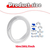 Maxbell Water Tube Connector Kit Fridge Hose Quick Connect Fittings Fridge Connector Style B